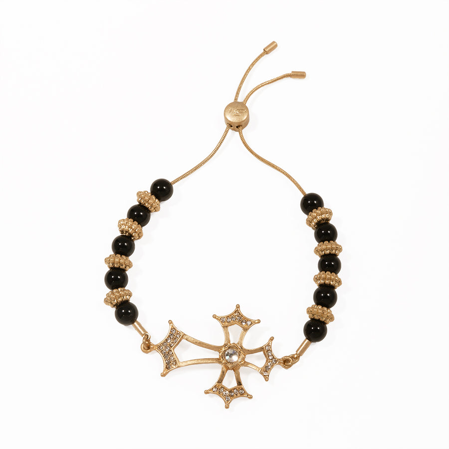Gold 'Gothic Revival' Friendship Bracelet