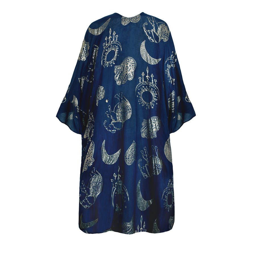 Festivity Navy Kaftan