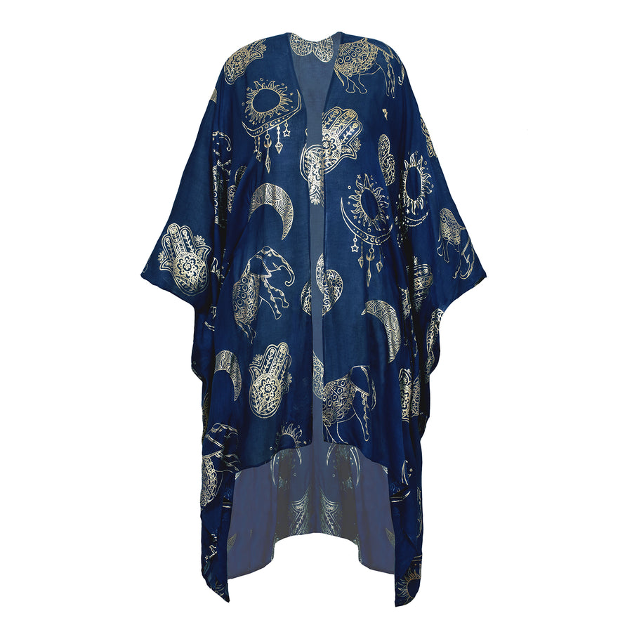 Festivity Navy Kaftan