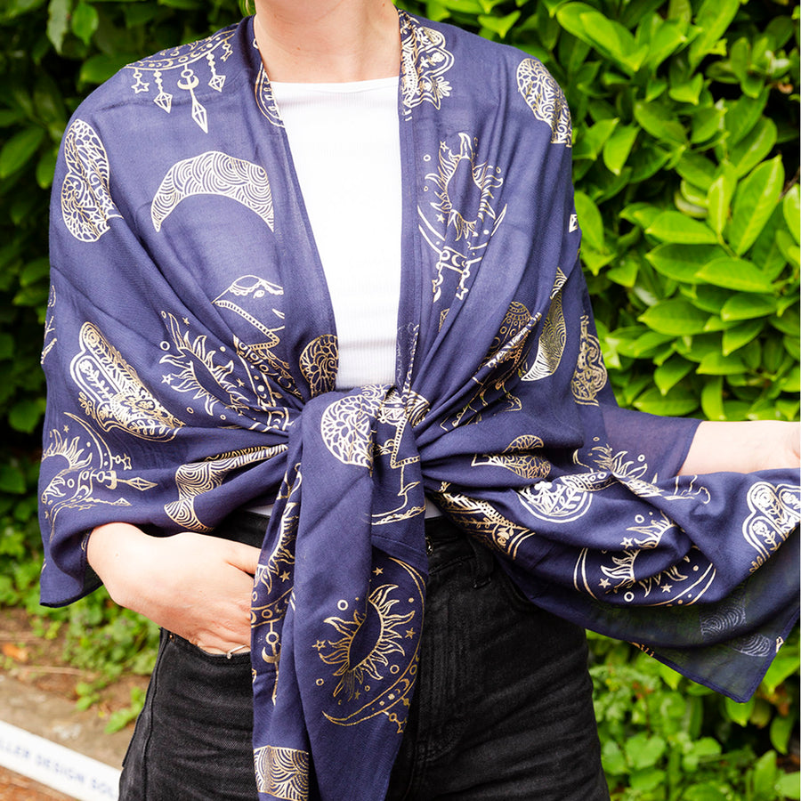 Festivity Navy Kaftan