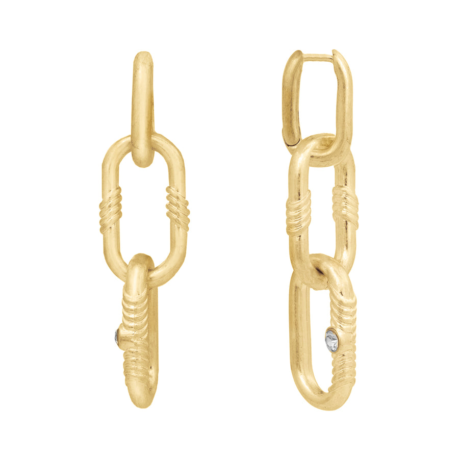 Courage Chunky Chain Earrings