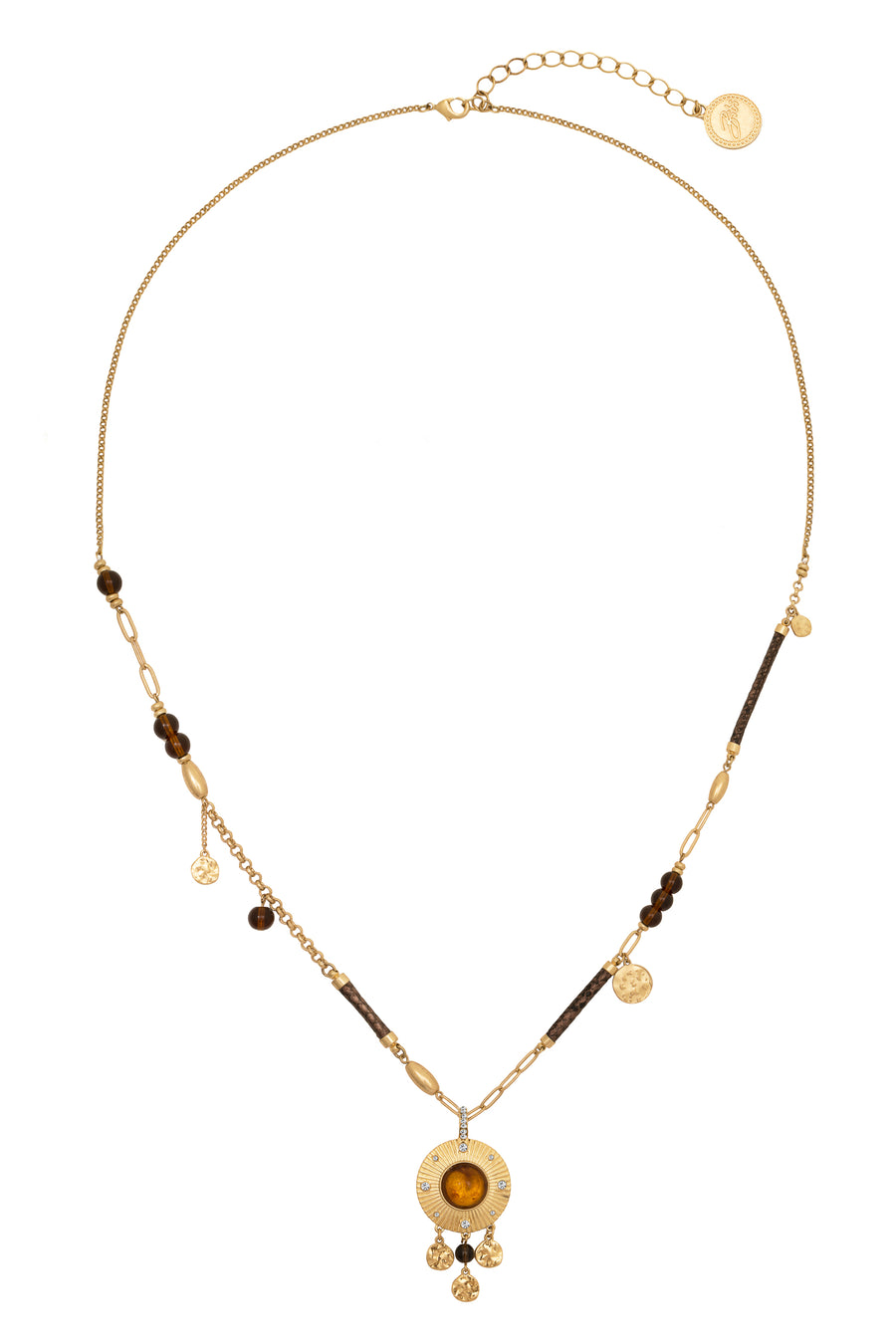 Divine Long Charm Necklace