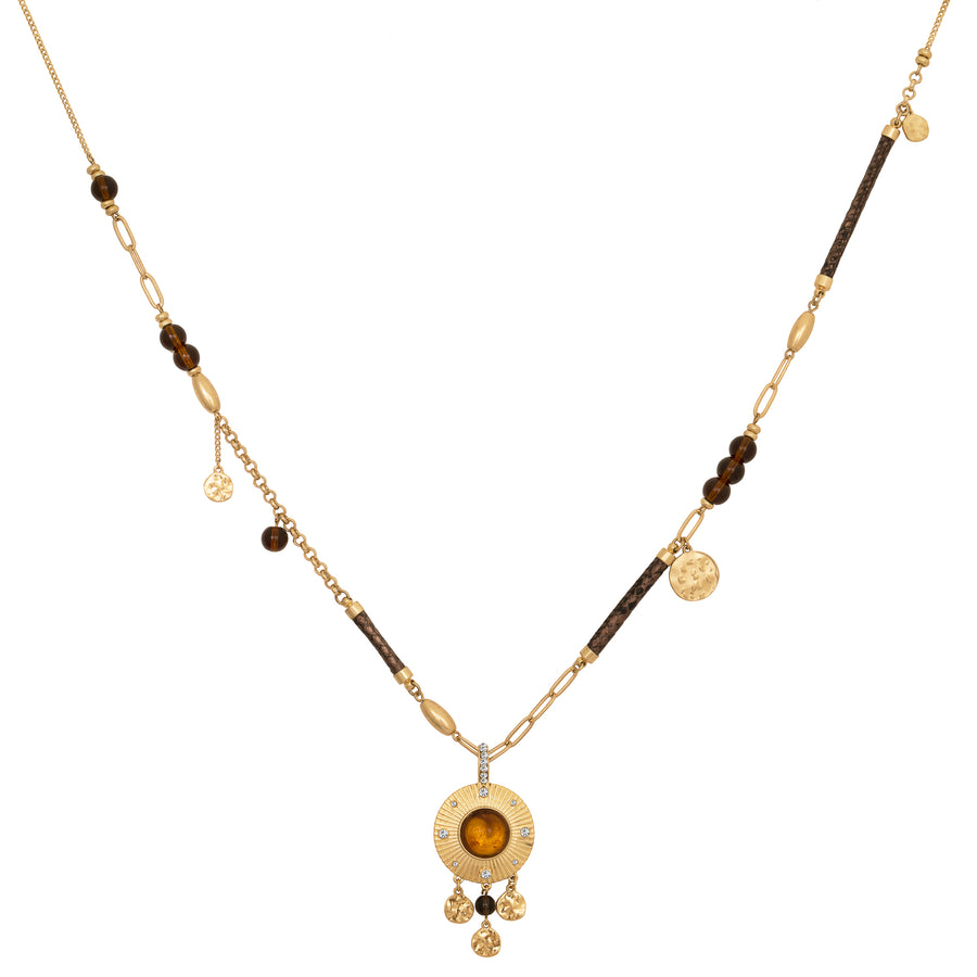 Divine Long Charm Necklace