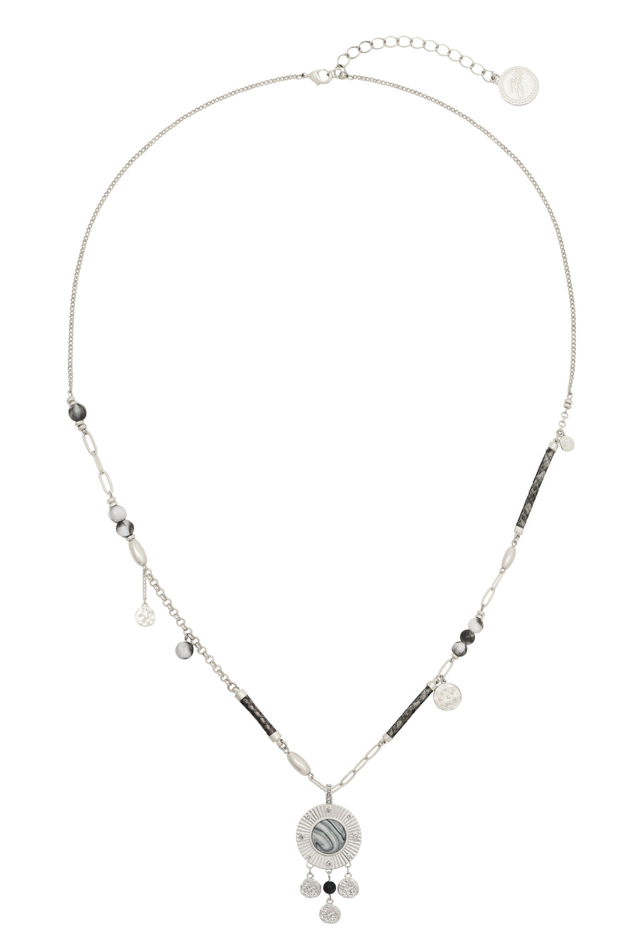 Divine Long Charm Necklace