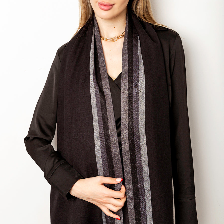 Black 'Endless Love' Scarf