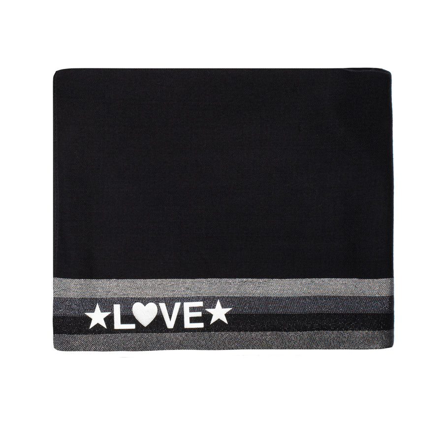 Black 'Endless Love' Scarf