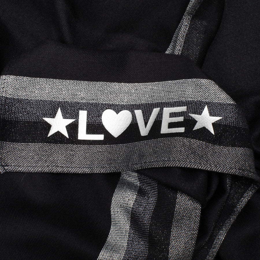 Black 'Endless Love' Scarf