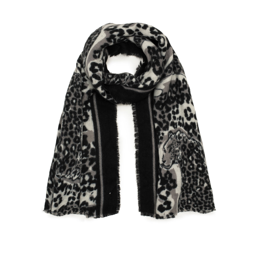 Wildcat Large Rectangular Scarf