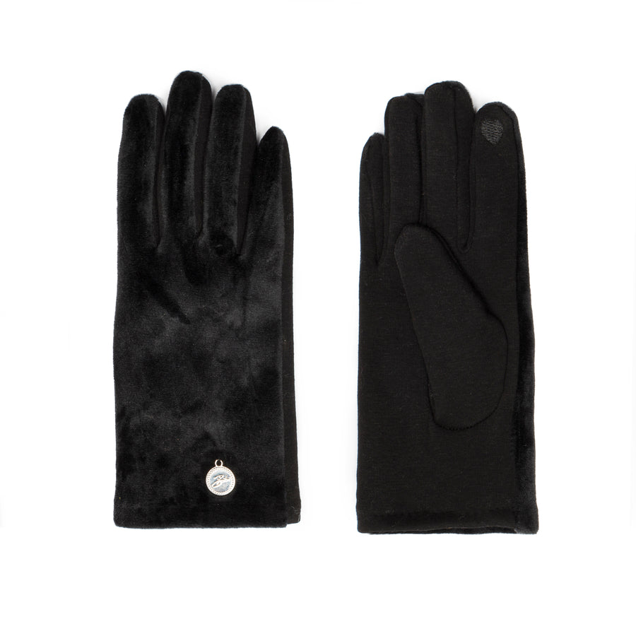 Black Obsidian Glove And Bracelet Set