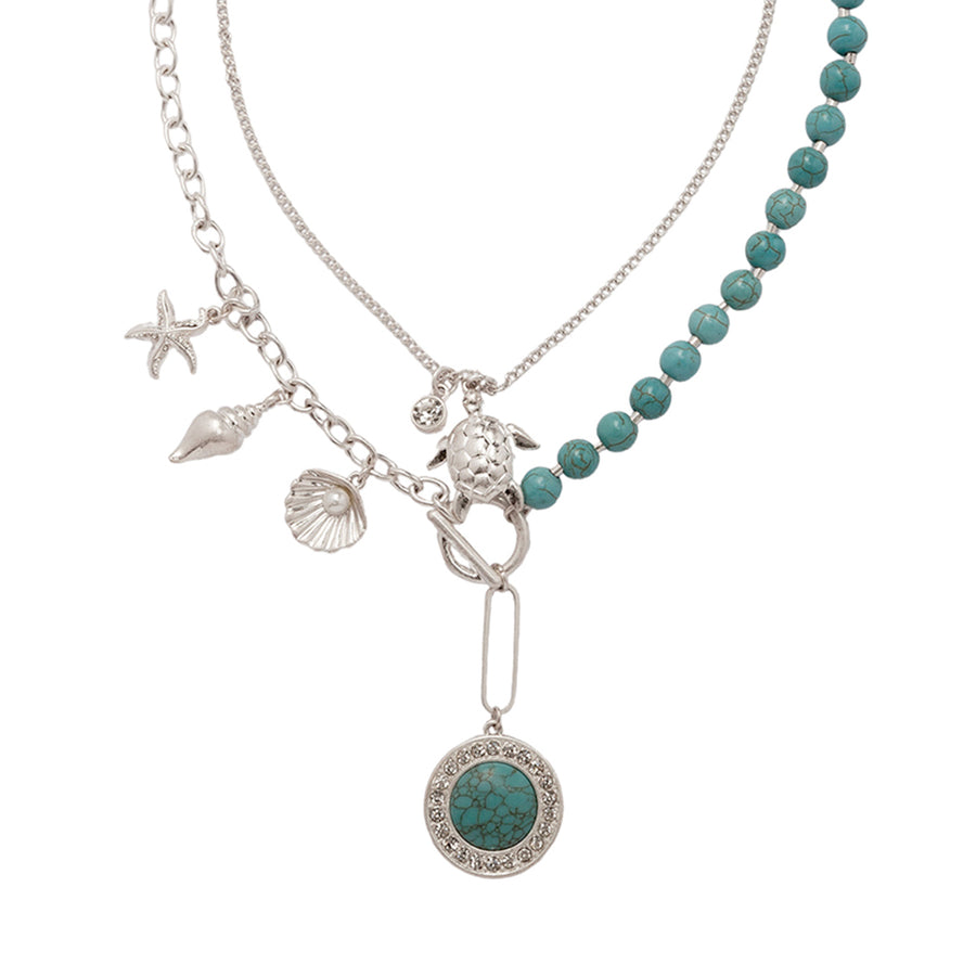 A Summers Dream Layered Charm Necklace