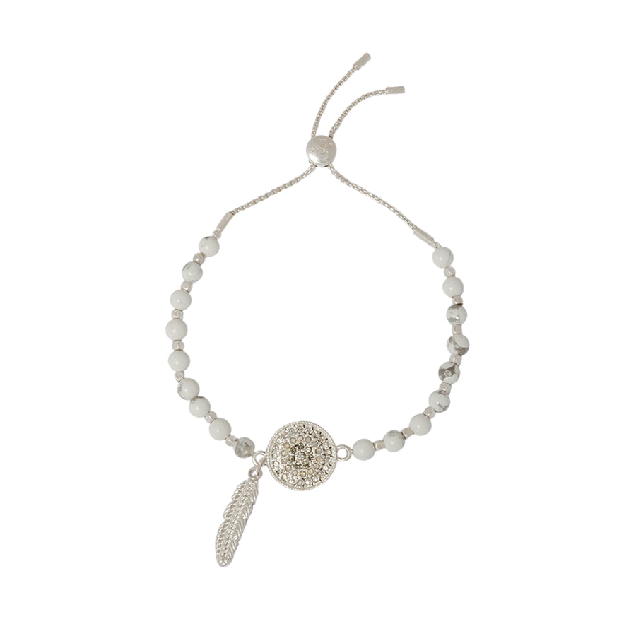 Dreamcatcher Friendship Bracelet Silver