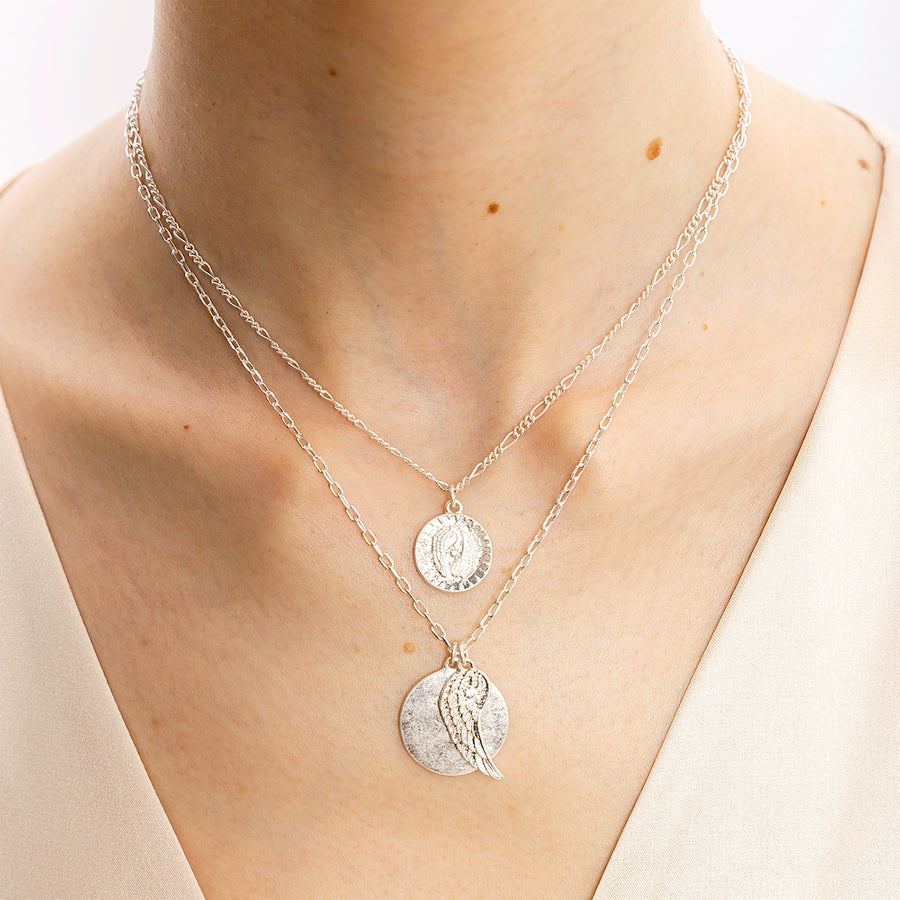 Serenity Layered Charm Necklace