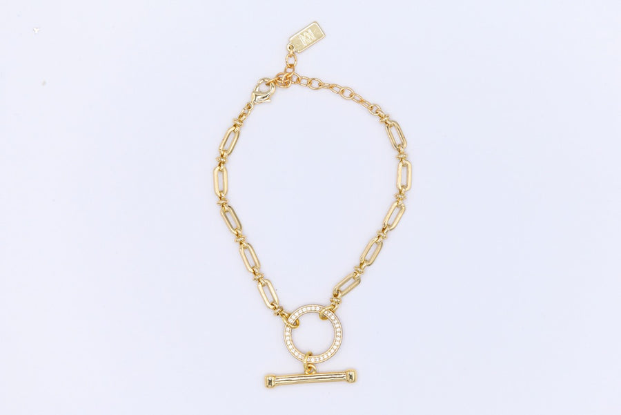 T-bar Pendant Bracelet