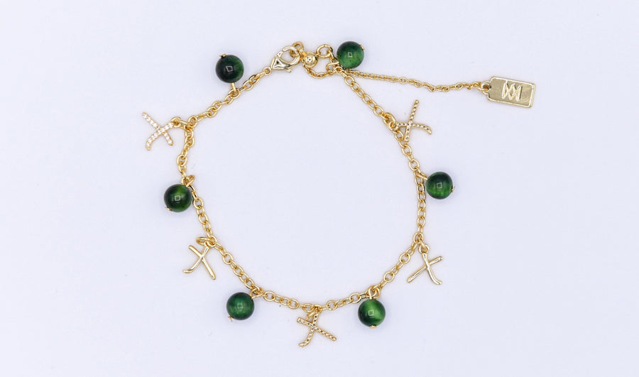 Semi-precious Bead Bracelet