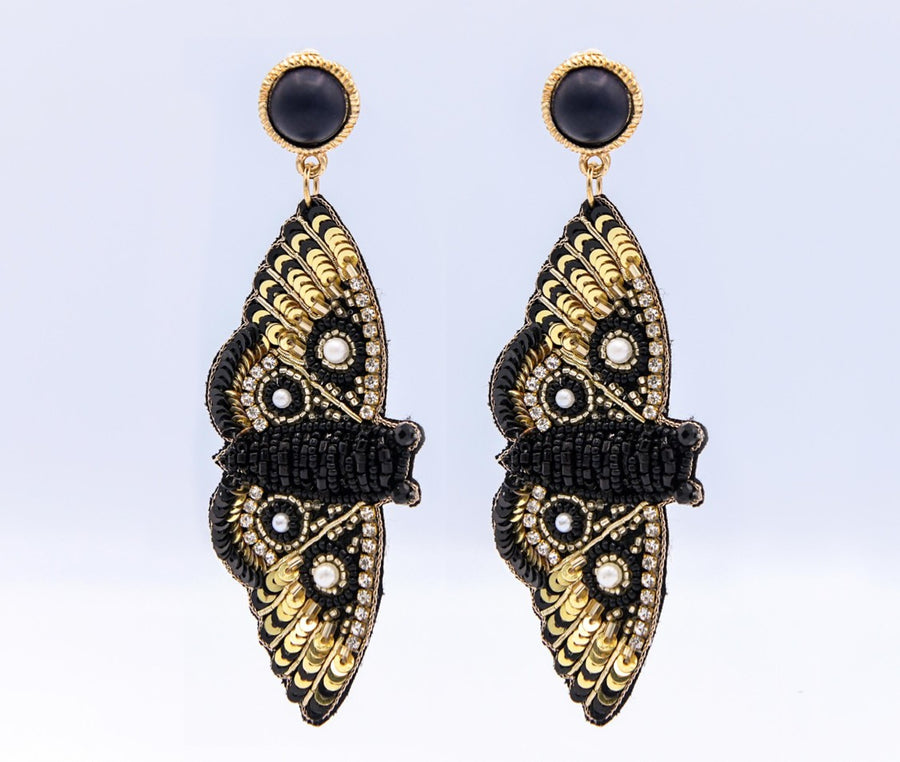 Moth Earrings