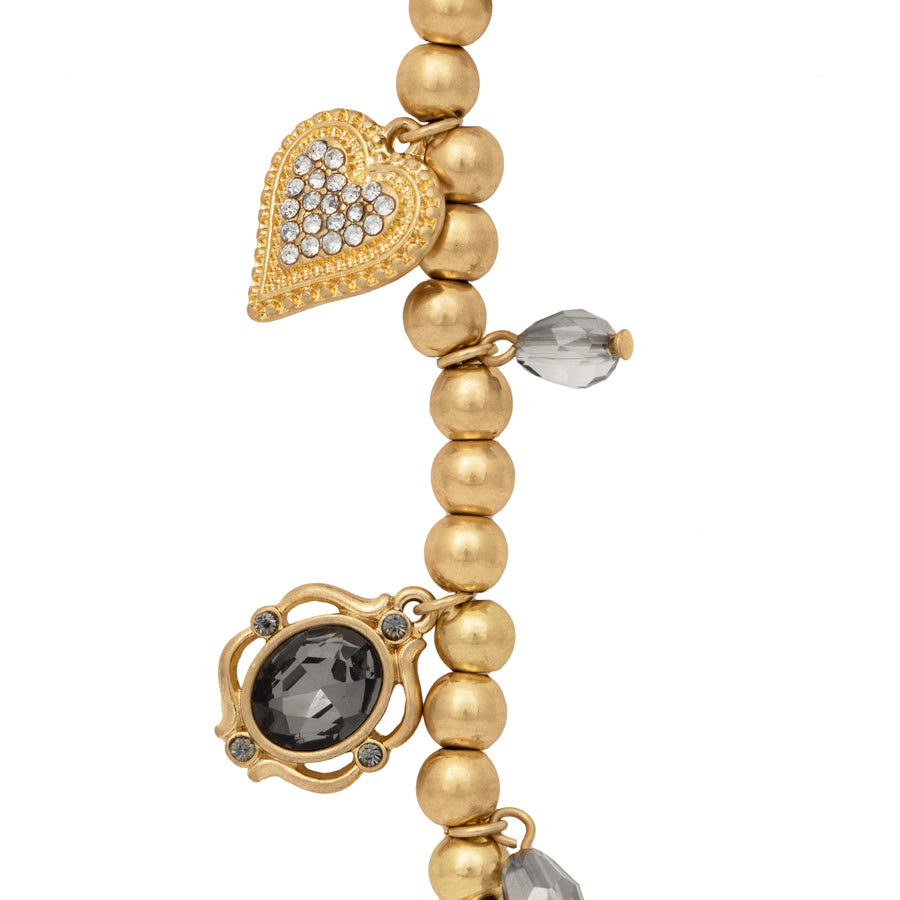 Bibi Bijoux Gold Lucky Charm Necklace