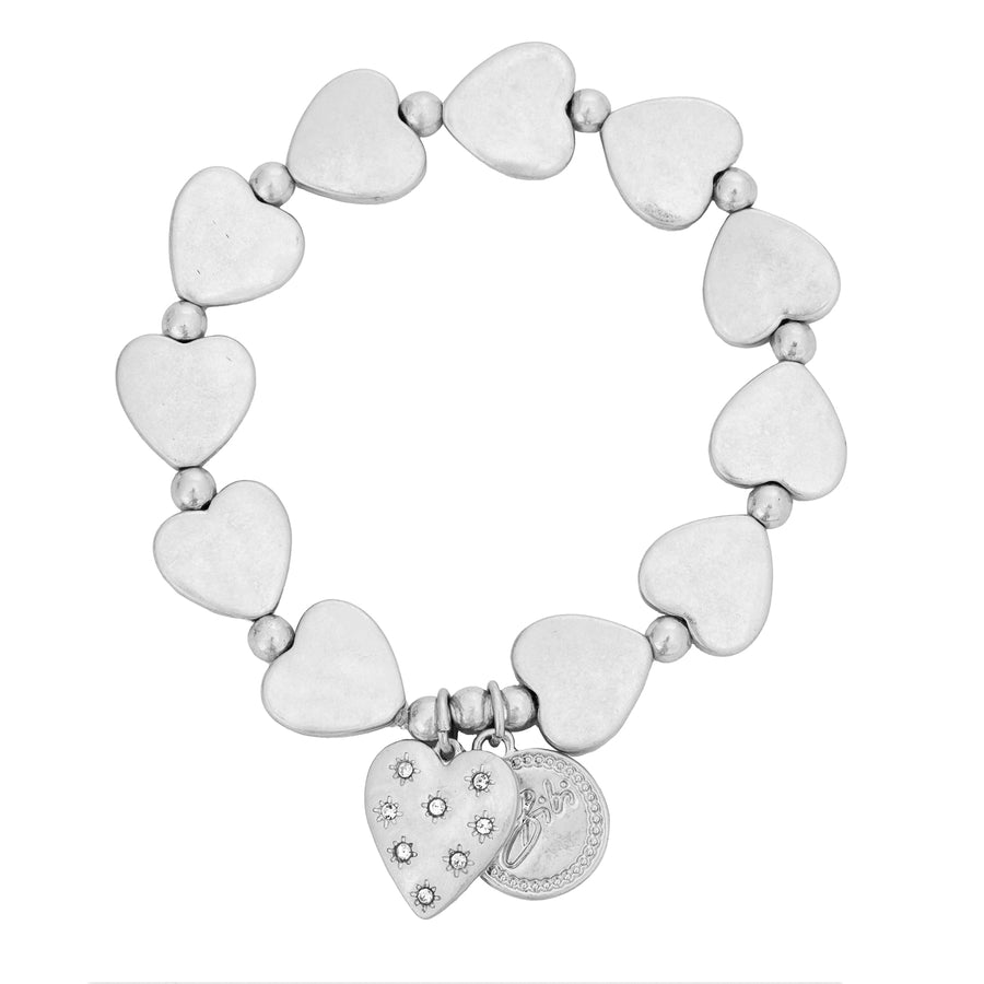 Bibi Bijoux Silver Love Is All Around Bracelet