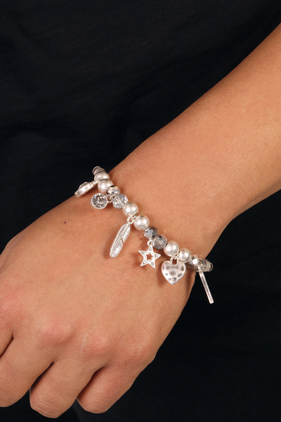 Bibi Bijoux Silver Boho Bracelet