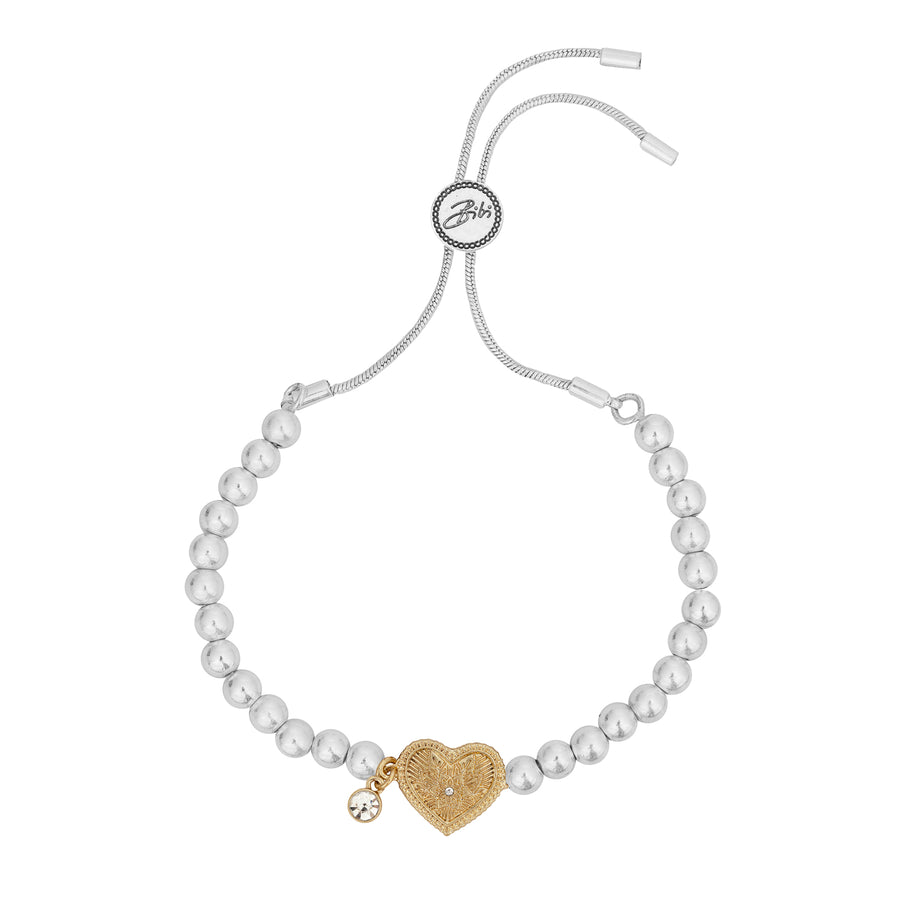Bibi Bijoux Gold Heart On Fire Gift Set