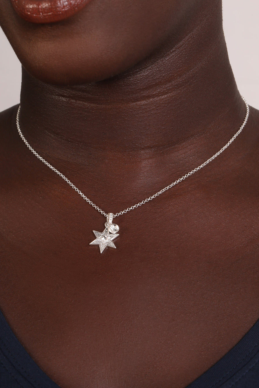 Bibi Bijoux Silver You're A Star Necklace