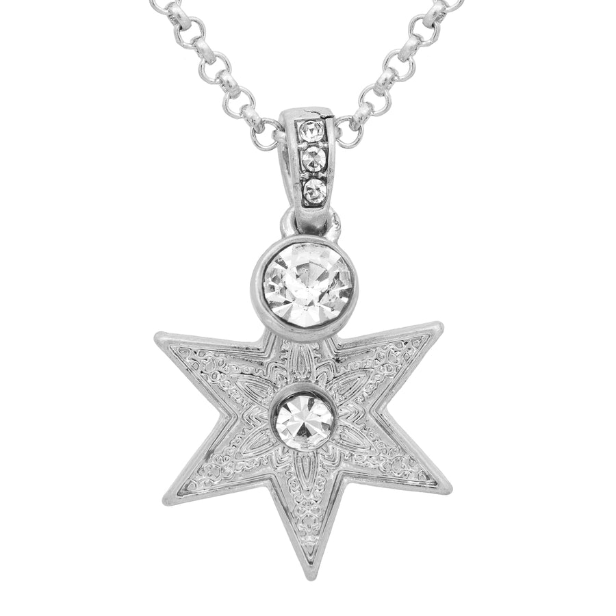 Bibi Bijoux Silver You're A Star Necklace