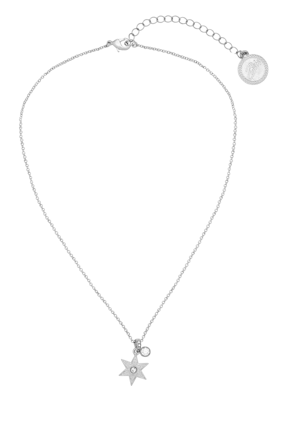 Bibi Bijoux Silver You're A Star Necklace