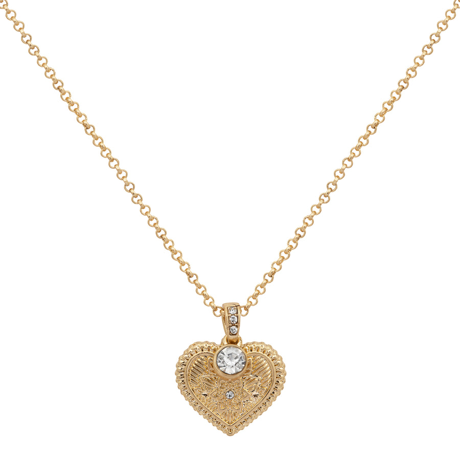Bibi Bijoux Gold Heart On Fire Gift Set