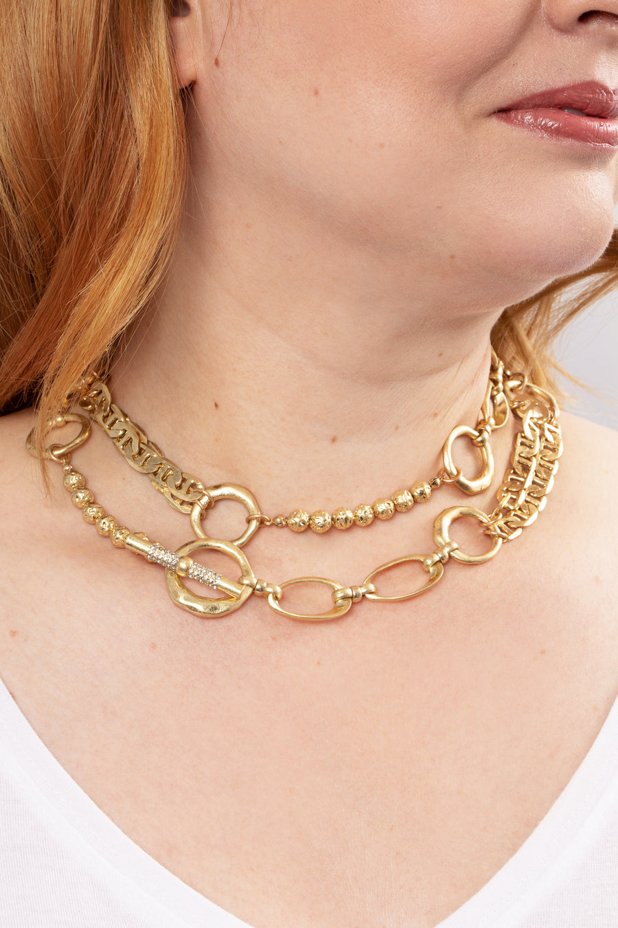 Bibi Bijoux Gold Chunky Necklace