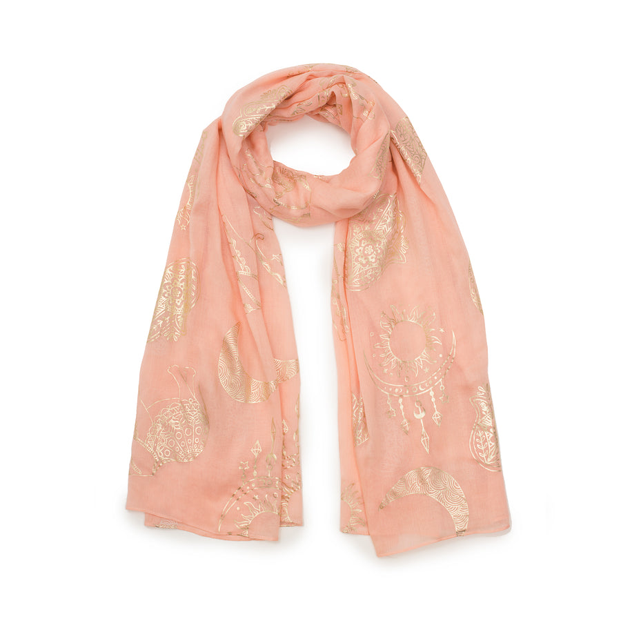 Bibi Bijoux Pink Festivity Scarf