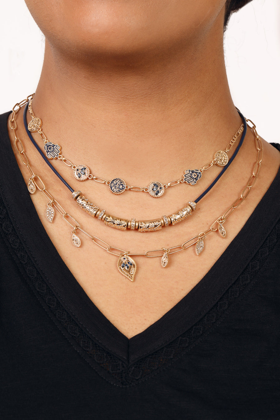 Bibi Bijoux Gold Mystic Necklace