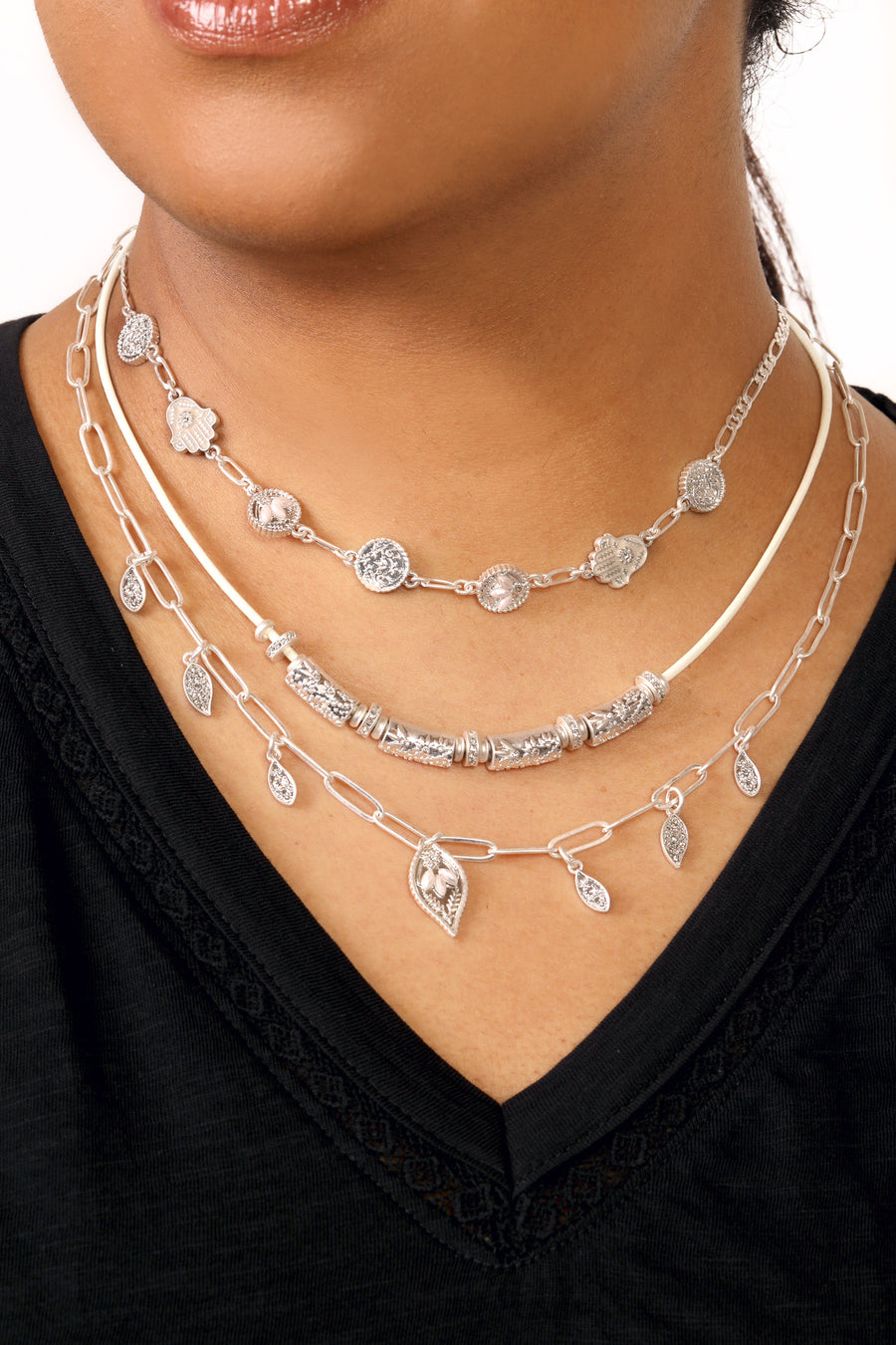 Bibi Bijoux Silver Mystic Necklace