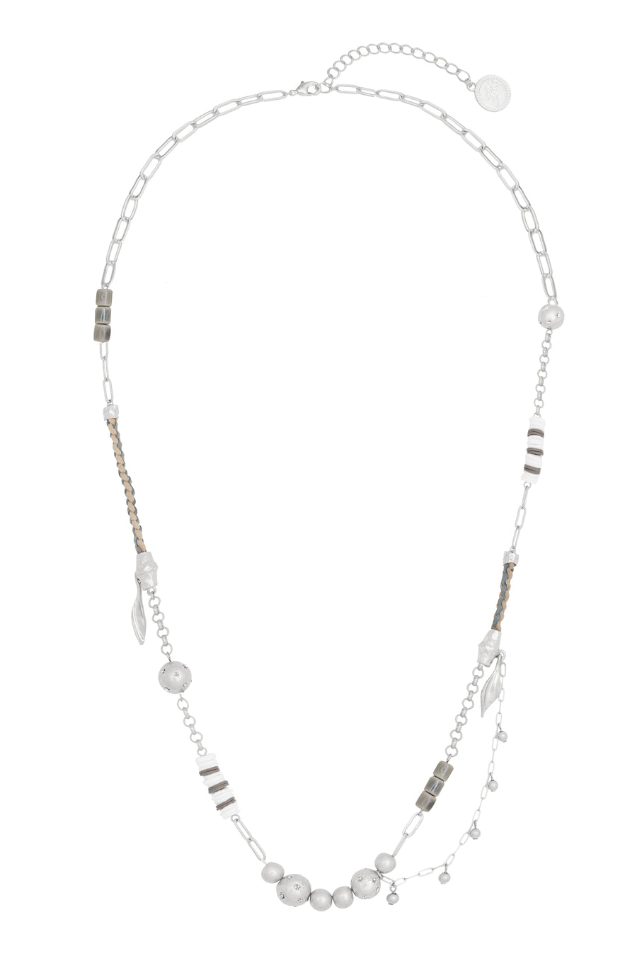 Bibi Bijoux Silver San Pedro Necklace
