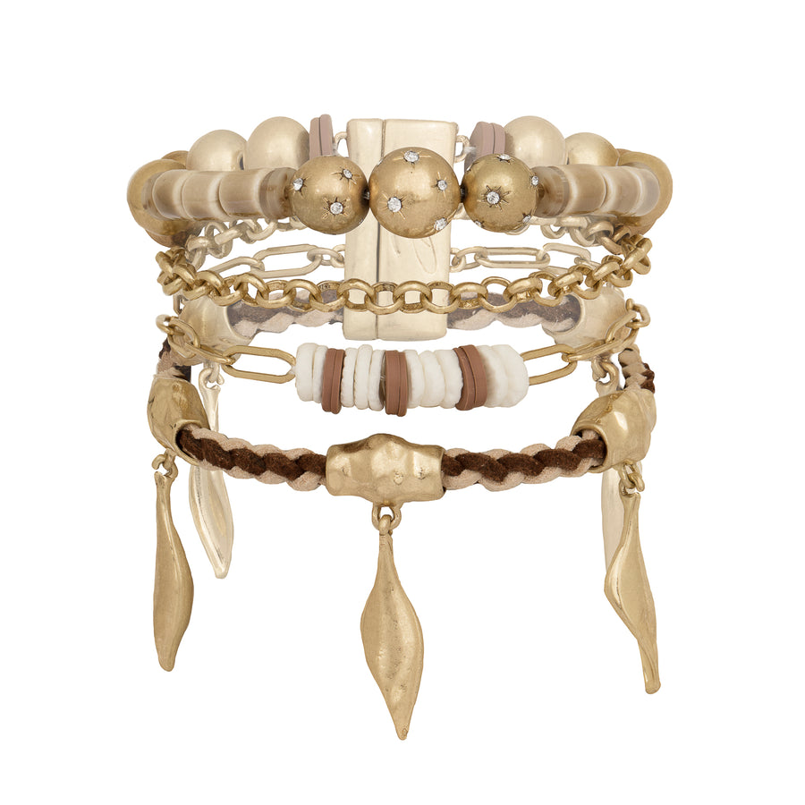 Bibi Bijoux Gold San Pedro Bracelet