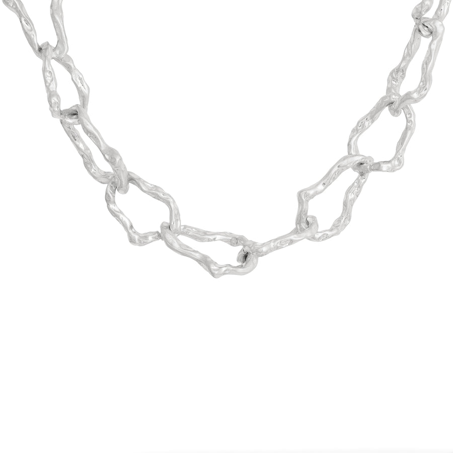 Silver Ritzy Necklace