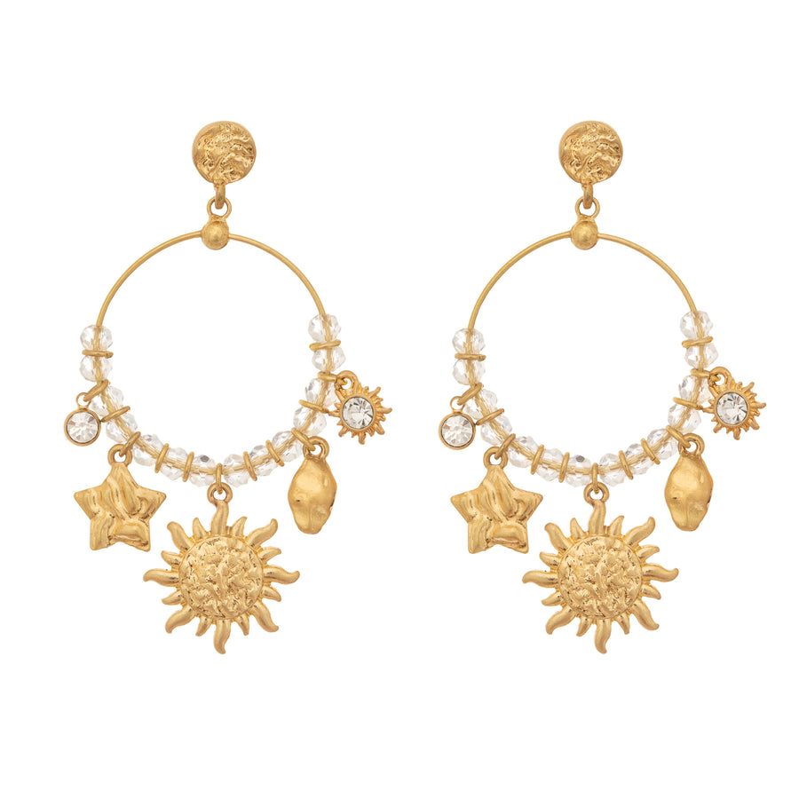 Bibi Bijoux Gold Cielo Earrings