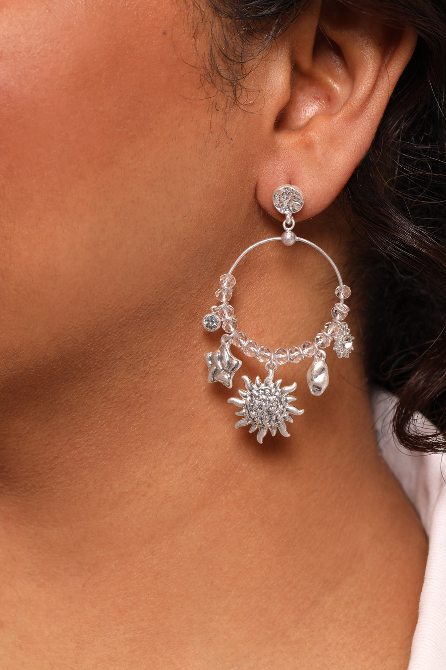 Bibi Bijoux Silver Cielo Earrings