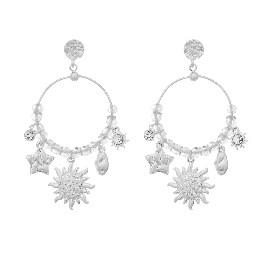 Bibi Bijoux Silver Cielo Earrings