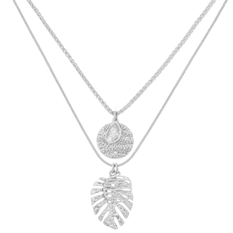 Bibi Bijoux Silver Palma Necklace