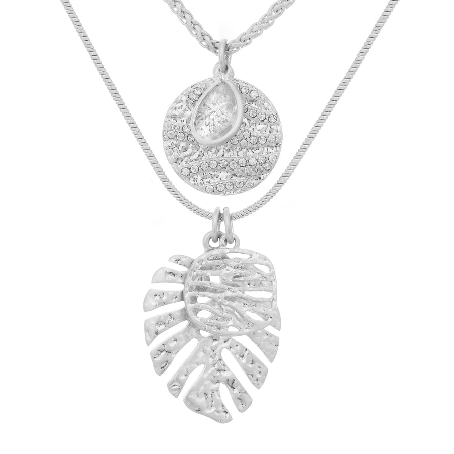 Bibi Bijoux Silver Palma Necklace