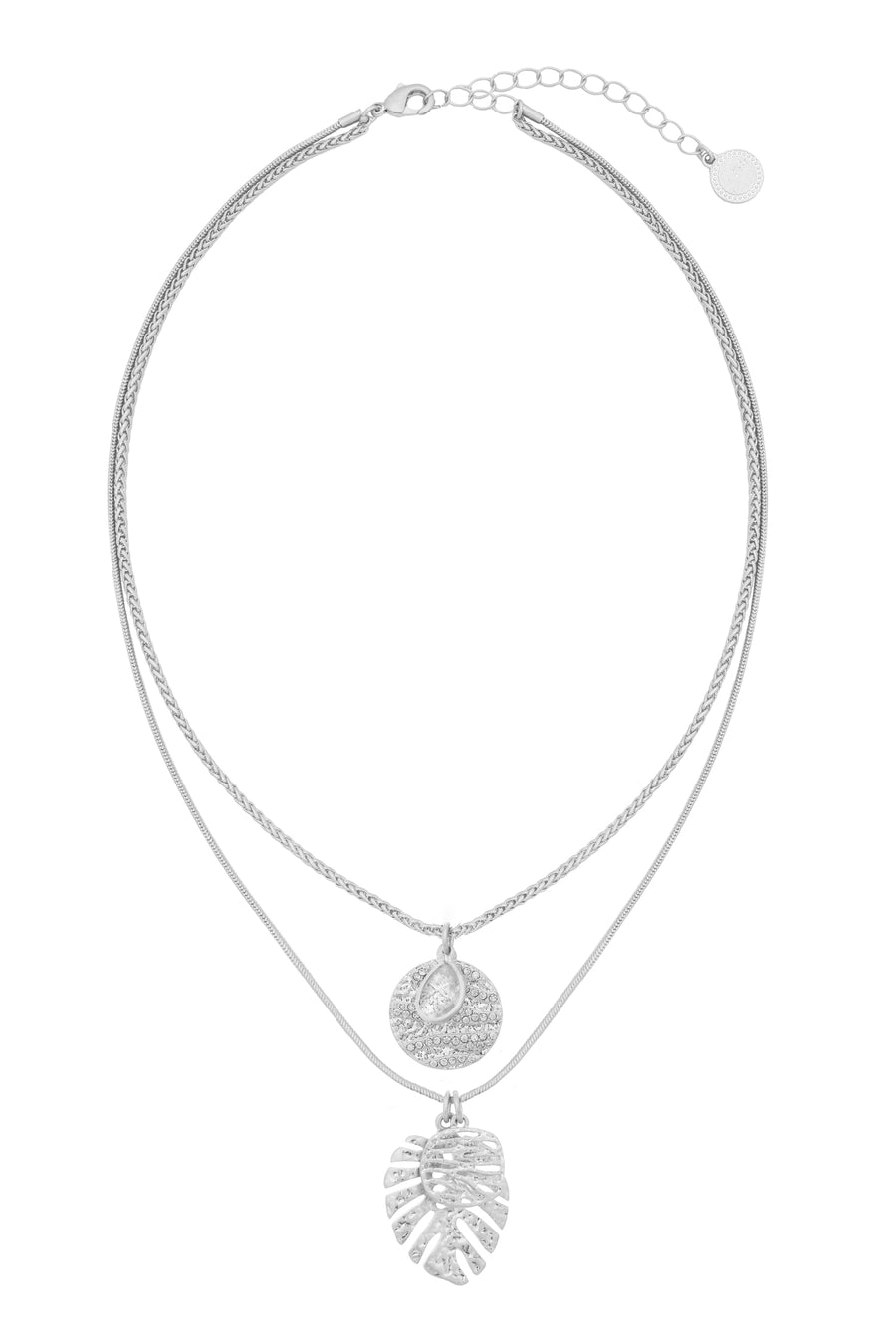Bibi Bijoux Silver Palma Necklace